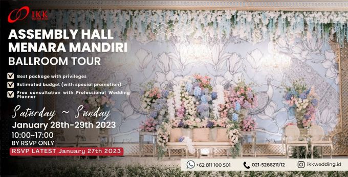 The Wedding Tour of Assembly Hall Menara Mandiri