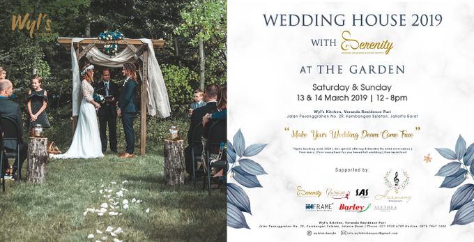 WEDDING HOUSE 2019 WITH SERENITY AT THE GARDEN WYL'S KITCHEN