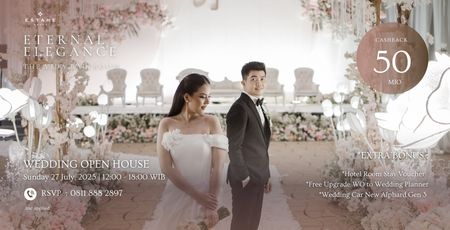 WEDDING OPEN HOUSE JULI❗