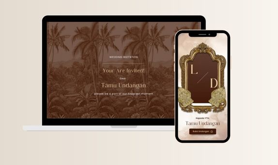 JAVANESE WEB INVITATION