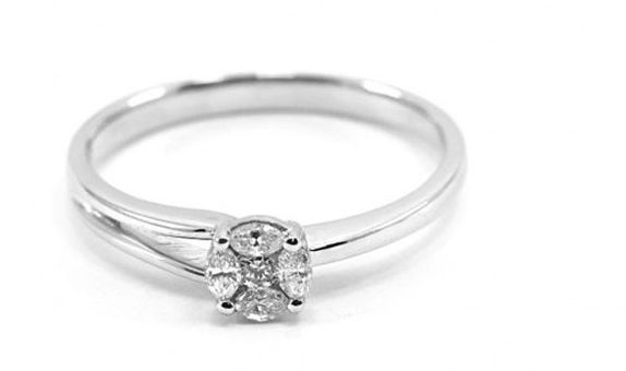 Cincin Berlian Wanita DRP000236 V&Co Jewellery