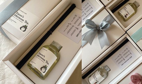 Ghibli Series Reed Diffuser 50ml (Gift Set) | Gift Souvenir Hampers