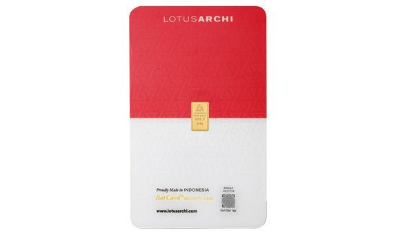 Lotus Archi Merah Putih 0,5 gram (Certieye)