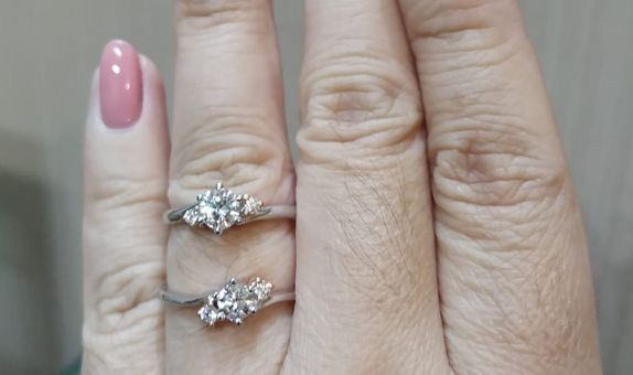 Cincin Berlian Etoile - Ivana Jewellery