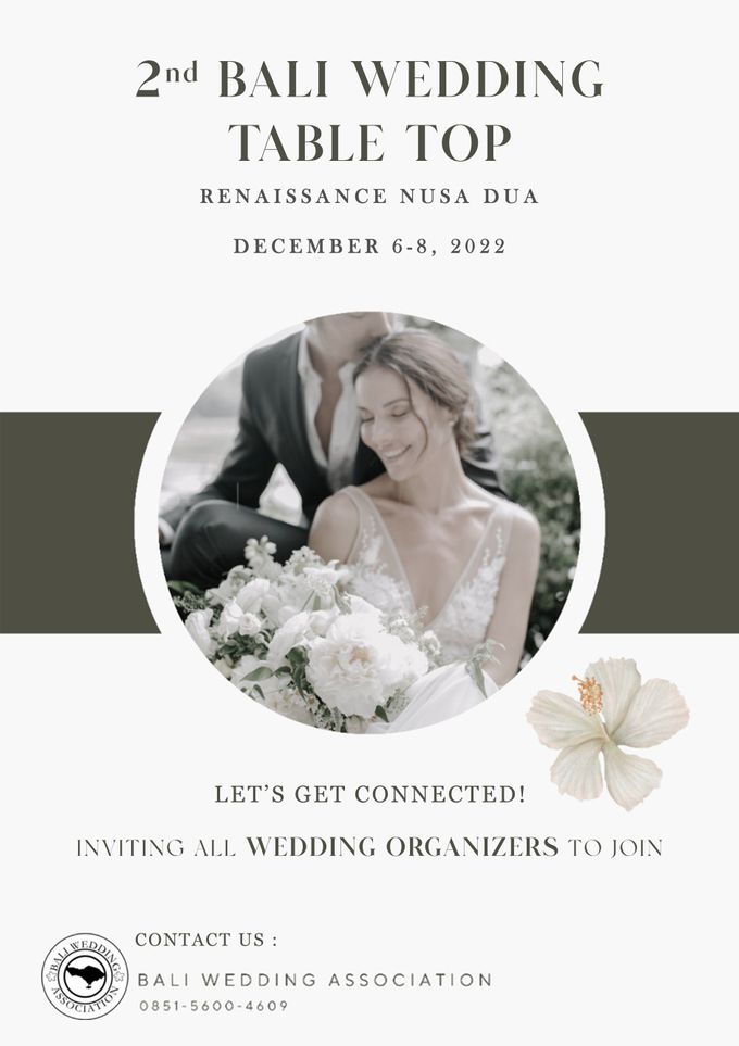 Bali Wedding The 2nd Table Top 2022 " True Love Never Ends"