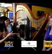 WEDTV Wedding TV Show EPISODE 7 PART3 PAWS Animal Rescue Center Watch Wave Wedding Blends Wedding Harp Music Holly Angel Paraiso at Manila Diamond Hot by Holly Paraiso - Harpist