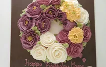 flower cake by Cupkate