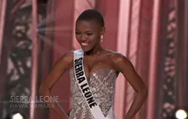Miss Universe Sierra Leone ‘16 - Hawa Kamara by LASALA