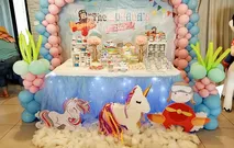 Dessert table by Fortune Party