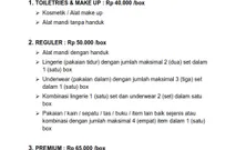 Info Hantaran Seserahan by Afrina Craft