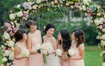 Outdoor Garden Ceremony by Jovita Lo Weddings