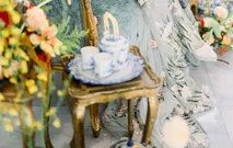 English rose in argent by Casabono