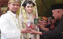 anan & zesita wedding  by Manara Couture
