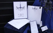 Simply Elegant Chandelier Invite by 678 Card