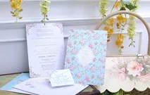 Elegant Shabby Chic Invite by 678 Card