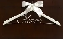 Plain Ribbon Hanger by Wedding Hanger Bali
