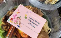Tumpeng Mini Untuk 1st Bday Alesha by Aby's Menu