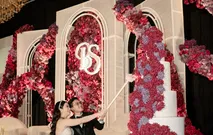 Wedding Cake Of Brandon & Sharon by Cynthia Tan