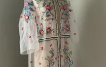 Custom embroidery by Jojo Septhio