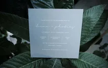 Deena & Photius Engagement Invitations by Tropica Weddings