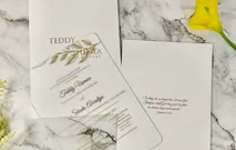 Aclyric Invitation Teddy & Shinta by Toho Cards