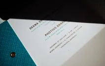 Deena & Photius Wedding Invitations by Tropica Weddings