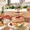 Rustic Wood Cake Toppers by KCottageStudio