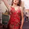 The sexy red by Reh Diana Couture