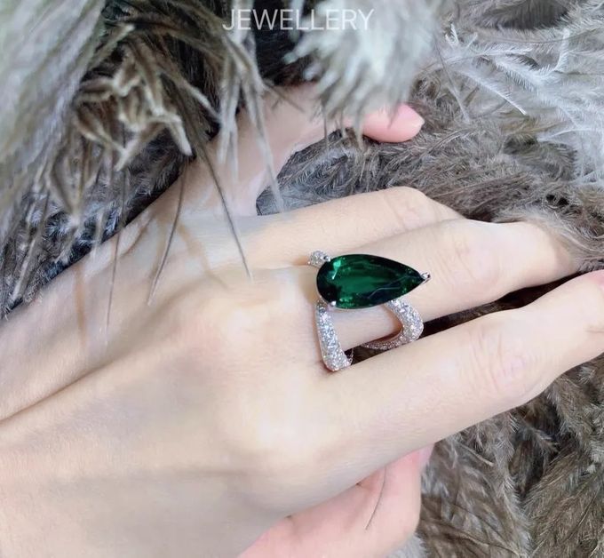 Gia Emerald Ring by Rubell Jewelry - 004