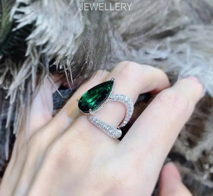 Gia Emerald Ring by Rubell Jewelry - 002 Gia Emerald Ring by Rubell Jewelry - 002