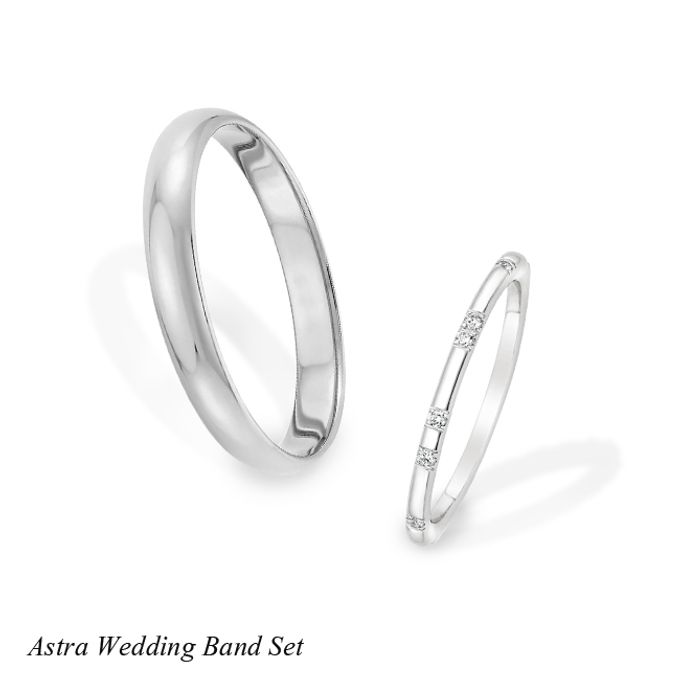 DIAMOND WEDDING BAND SET by Mirage Jeweler - 007 DIAMOND WEDDING BAND SET by Mirage Jeweler - 007