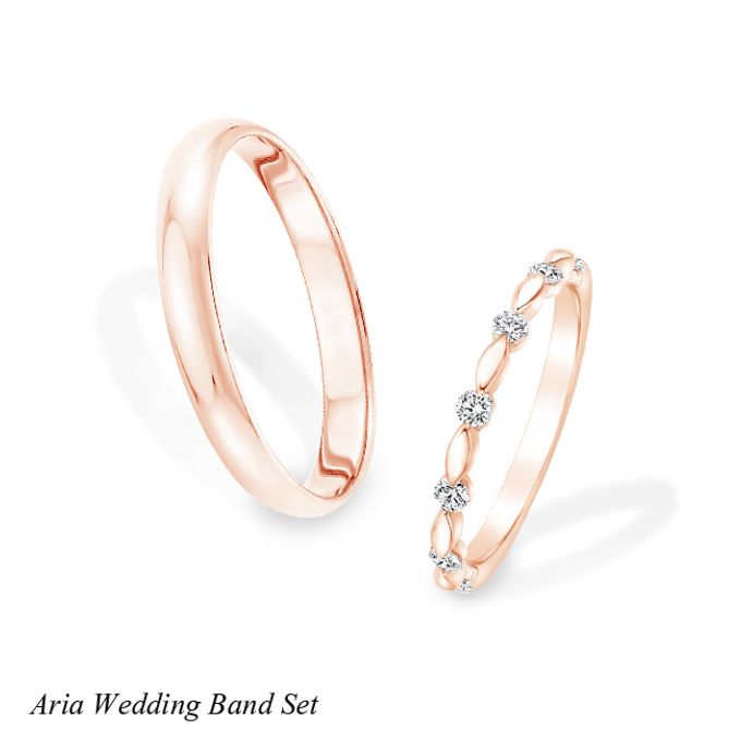 DIAMOND WEDDING BAND SET by Mirage Jeweler - 004 DIAMOND WEDDING BAND SET by Mirage Jeweler - 004