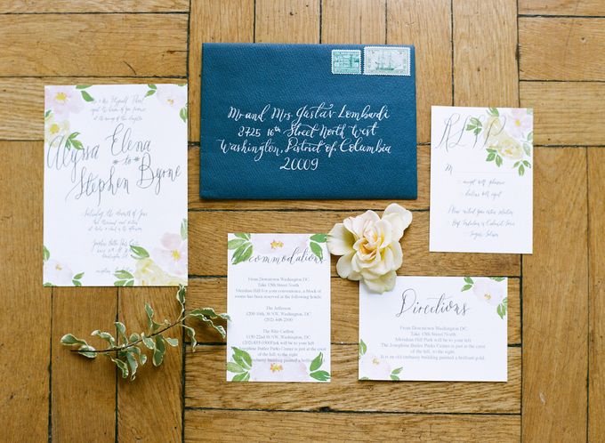 Spring Has Sprung - Wedding Invitation Style Shoot by Meilifluous Calligraphy & Design - 001 Spring Has Sprung - Wedding Invitation Style Shoot by Meilifluous Calligraphy & Design - 001