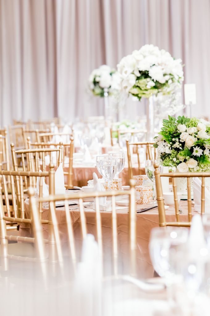 Romantic All White by STEVE'S DECOR - 004 Romantic All White by STEVE'S DECOR - 004