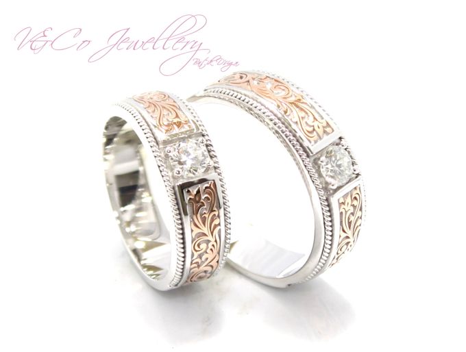 wedding ring batik design by V&Co Jewellery - 002 wedding ring batik design by V&Co Jewellery - 002