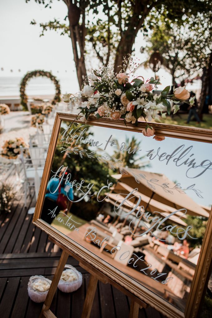 Wedding Ceremony Beach Front by Bali Izatta Wedding Planner & Wedding Florist Decorator - 002