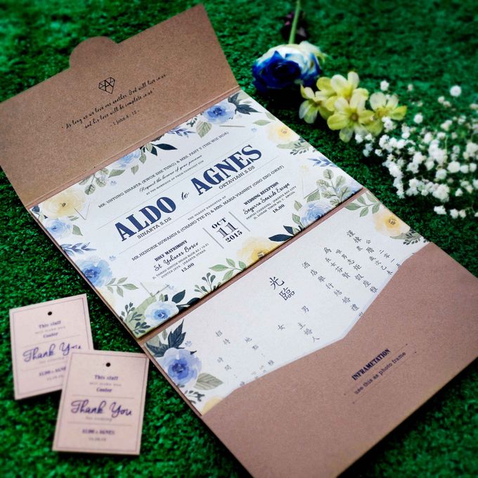ALDO & AGNES by YOE'S CARD - 001 ALDO & AGNES by YOE'S CARD - 001