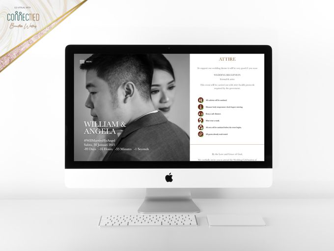 William & Angela - Digital Invitation / Undangan Digital Connectied v1.1 by Connectied Virtual Wedding - 003 William & Angela - Digital Invitation / Undangan Digital Connectied v1.1 by Connectied Virtual Wedding - 003