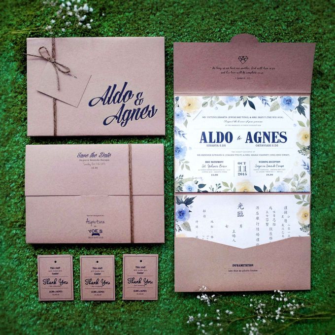 ALDO & AGNES by YOE'S CARD - 003 ALDO & AGNES by YOE'S CARD - 003