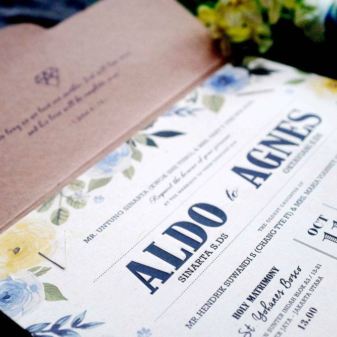 ALDO & AGNES by YOE'S CARD - 004 ALDO & AGNES by YOE'S CARD - 004