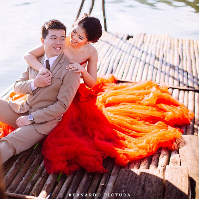 Prewedding of David and Any by eline - 003