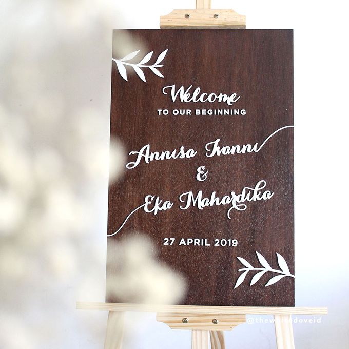 Wedding Sign by The White Dove - 001 Wedding Sign by The White Dove - 001