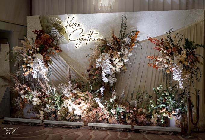 The Wedding of KEVIN & CYNTHIA by De Sketsa decoration - 001