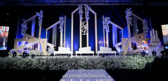 Jason & Devina Wedding Decoration at Grand Sudirman by Valentine Wedding Decoration - 009