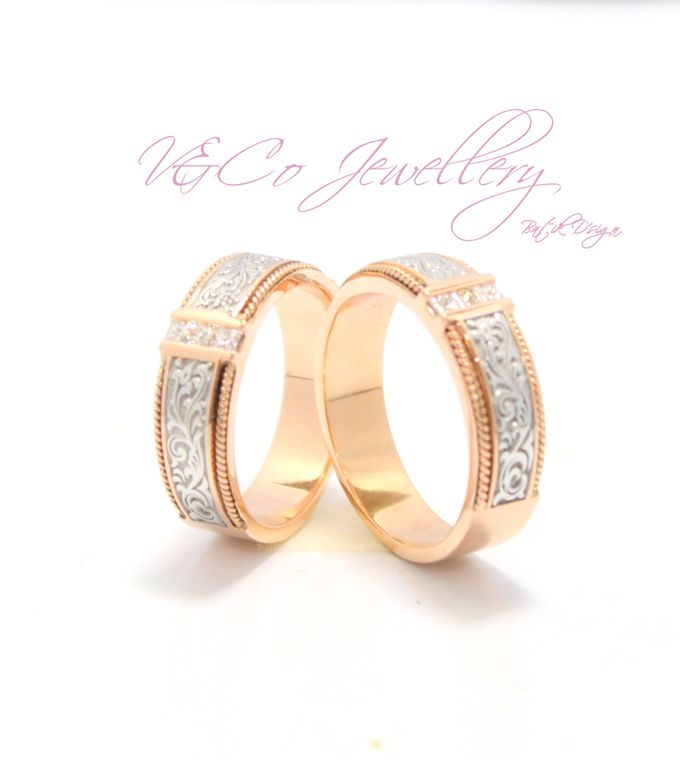 wedding ring batik design by V&Co Jewellery - 003 wedding ring batik design by V&Co Jewellery - 003