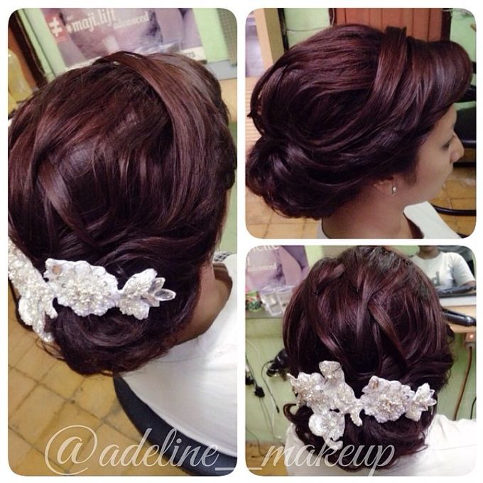 Hairdo by adeline wijaya by Adeline Wijaya Makeup Artist - 006