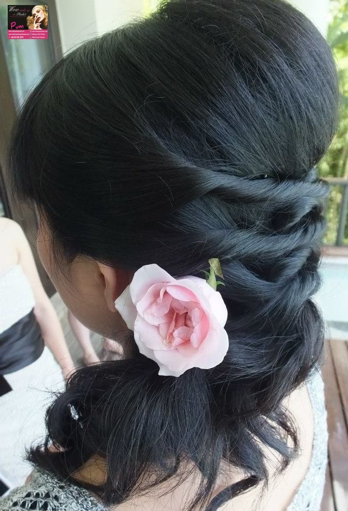 Bridal Hair Stylist Phuket Thailand by Wow Make Up in Phuket - 043 Bridal Hair Stylist Phuket Thailand by Wow Make Up in Phuket - 043