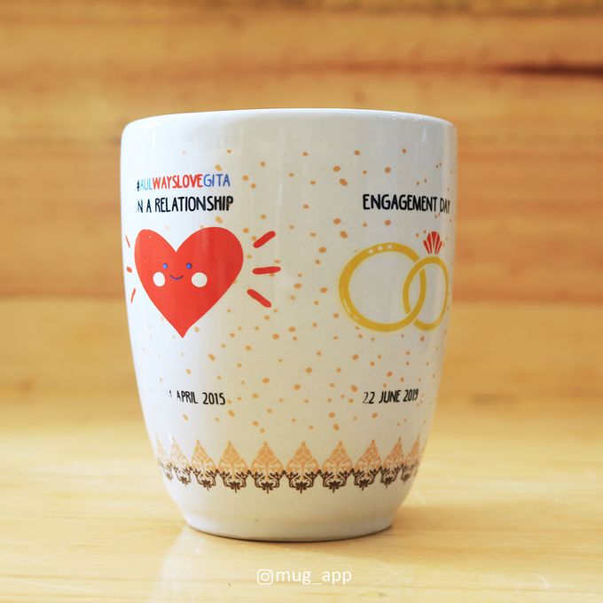 MUG CORNING WEDDING GITA & AULIA by Mug-App Wedding Souvenir - 002 MUG CORNING WEDDING GITA & AULIA by Mug-App Wedding Souvenir - 002