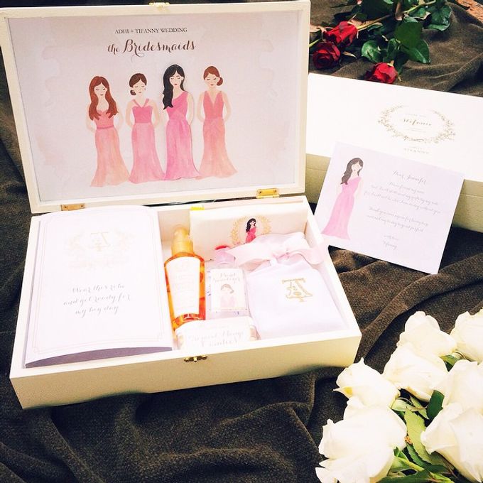 Bridesmaid box by Lanina box - 045