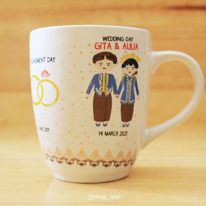MUG CORNING WEDDING GITA & AULIA by Mug-App Wedding Souvenir - 001 MUG CORNING WEDDING GITA & AULIA by Mug-App Wedding Souvenir - 001